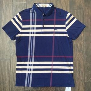Burberry Men's polo shirt size xl (runs small) EUC